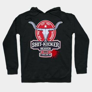 Shit Kicker Heaven (non-distressed) Hoodie